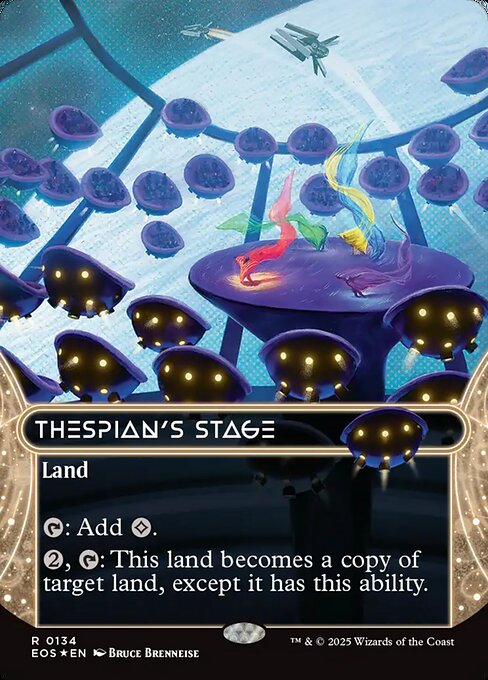 Thespian's Stage (134) [Edge of Eternities: Stellar Sights]