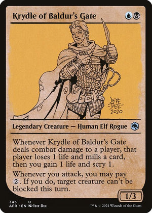 Krydle of Baldur's Gate (343) [Adventures in the Forgotten Realms] [Showcase]