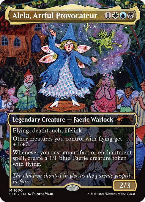 Alela, Artful Provocateur (1630) [Secret Lair Drop]