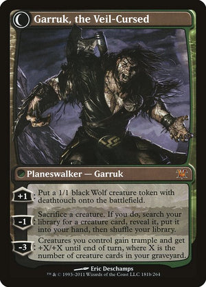 Garruk Relentless // Garruk, the Veil-Cursed (181) [Innistrad] Reverse