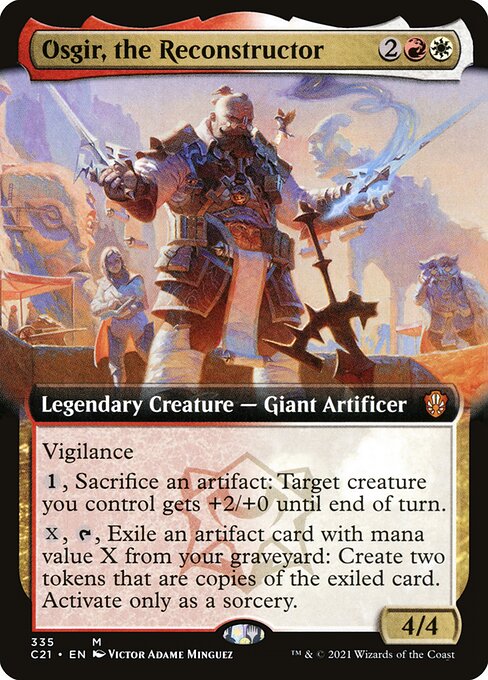 Osgir, the Reconstructor (335) [Commander 2021] [Extended Art]