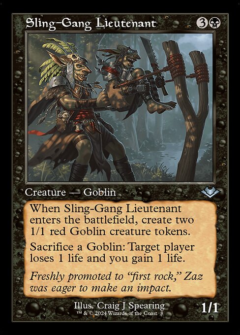 Sling-Gang Lieutenant (8) [Modern Horizons 2 Timeshifts]