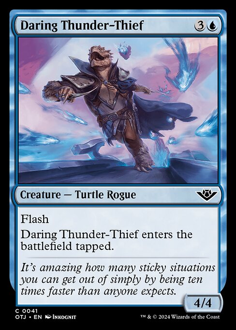 Daring Thunder-Thief (41) [Outlaws of Thunder Junction]