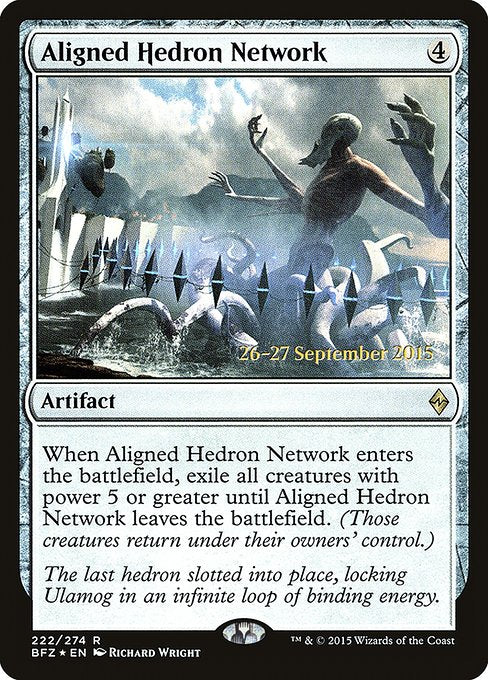 Aligned Hedron Network (222s) [Battle for Zendikar Promos]