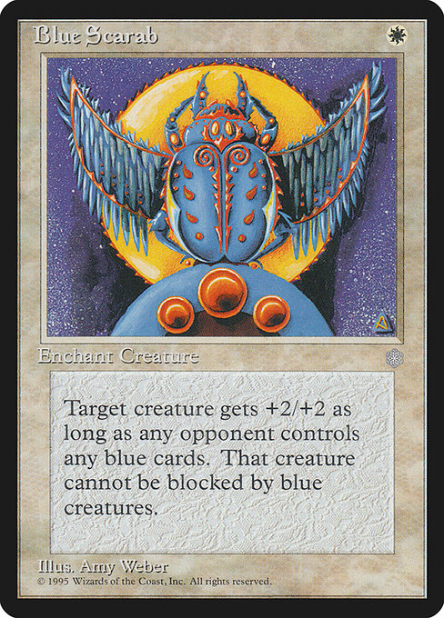 Blue Scarab (9) [Ice Age]
