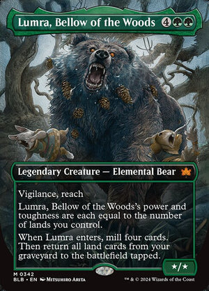 Lumra, Bellow of the Woods (342) [Bloomburrow]