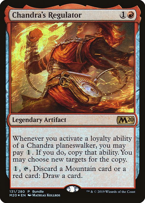 Chandra's Regulator (131) [Core Set 2020 Promos]