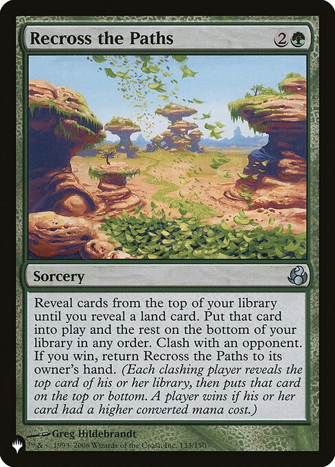 Recross the Paths (MOR-133) [The List]