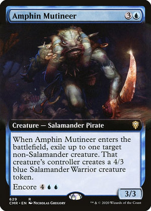 Amphin Mutineer (629) [Commander Legends] [Extended Art]