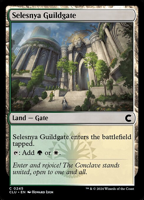 Selesnya Guildgate (245) [Ravnica: Clue Edition]