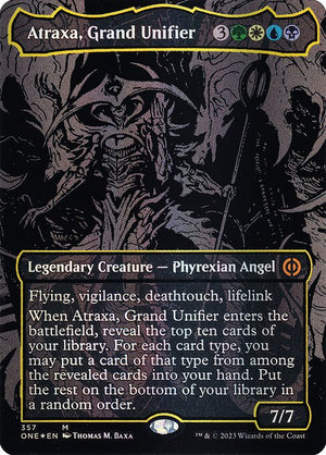Atraxa, Grand Unifier (357) [Phyrexia: All Will Be One] [Borderless]