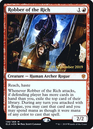 Robber of the Rich (138s) [Throne of Eldraine Promos]