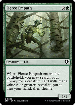 Fierce Empath (288) [Commander Masters]