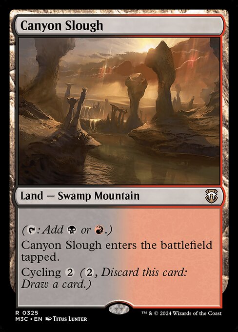 Canyon Slough (325) [Modern Horizons 3 Commander]
