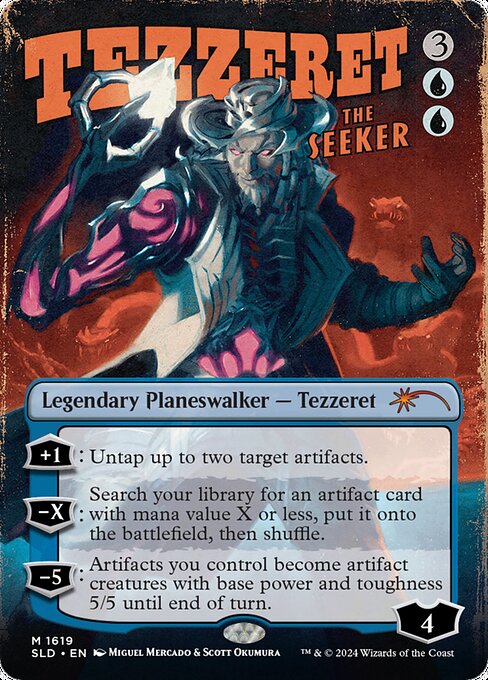 Tezzeret the Seeker (1619) [Secret Lair Drop]