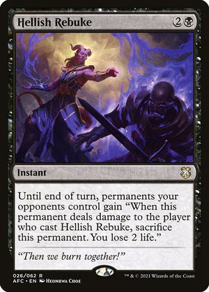 Hellish Rebuke (26) [Forgotten Realms Commander]