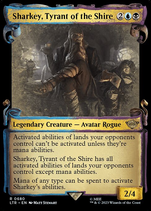 Sharkey, Tyrant of the Shire (680) [The Lord of the Rings: Tales of Middle-earth] [Showcase]
