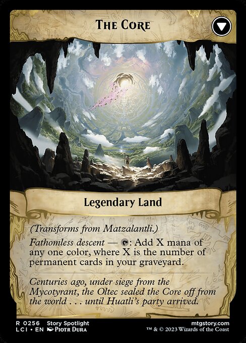 Matzalantli, the Great Door // The Core (256) [The Lost Caverns of Ixalan]