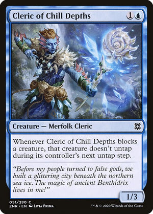Cleric of Chill Depths (51) [Zendikar Rising]