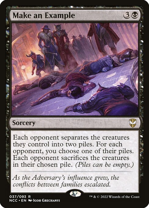 Make an Example (37) [New Capenna Commander]