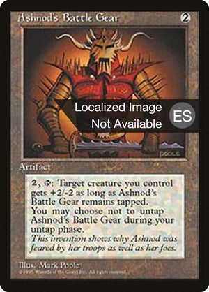 Ashnod's Battle Gear (296) [Fourth Edition Foreign Black Border]