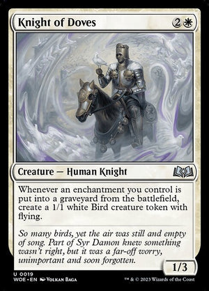 Knight of Doves (19) [Wilds of Eldraine]