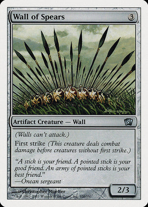 Wall of Spears (320) [Eighth Edition]