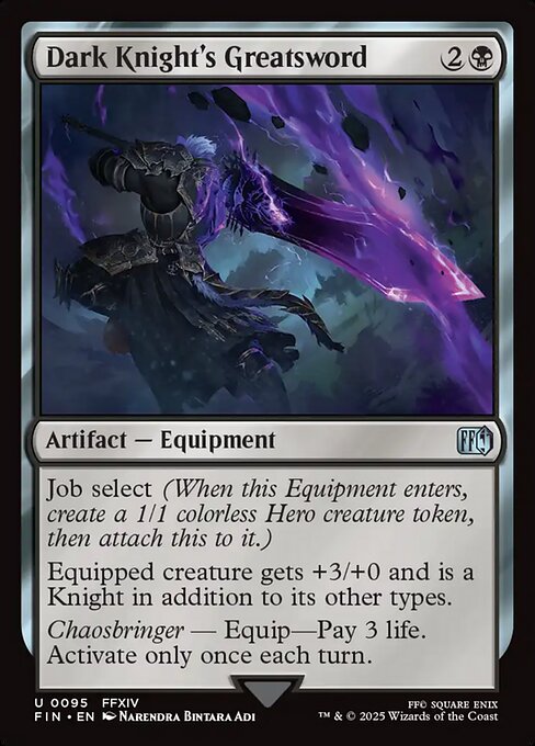 Dark Knight's Greatsword (95) [Final Fantasy]