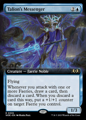 Talion's Messenger (335) [Wilds of Eldraine] [Extended Art]