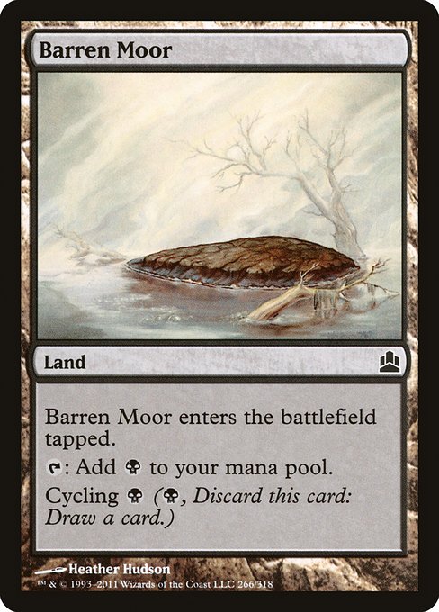 Barren Moor (266) [Commander 2011]