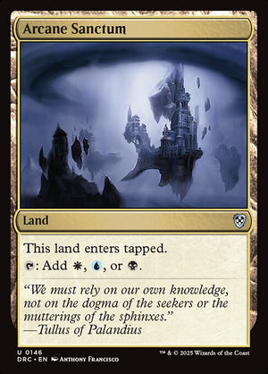 Arcane Sanctum (146) [Aetherdrift Commander]