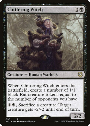 Chittering Witch (95) [Forgotten Realms Commander]