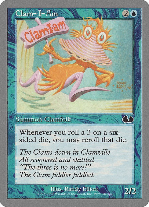 Clam-I-Am (19) [Unglued]