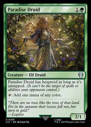 Paradise Druid (255) [Tales of Middle-earth Commander]