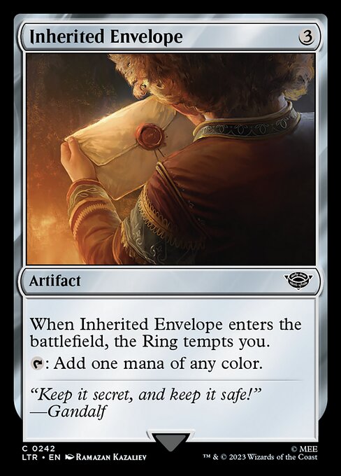 Inherited Envelope (242) [The Lord of the Rings: Tales of Middle-earth]
