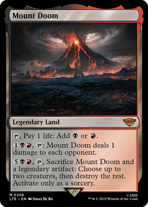 Mount Doom (258) [The Lord of the Rings: Tales of Middle-earth]