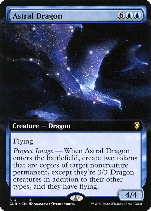 Astral Dragon (613) [Commander Legends: Battle for Baldur's Gate] [Extended Art]