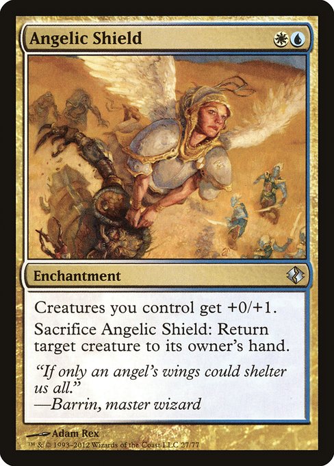 Angelic Shield (27) [Duel Decks: Venser vs. Koth]