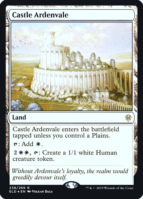 Castle Ardenvale (238s) [Throne of Eldraine Promos]