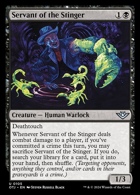 Servant of the Stinger (105) [Outlaws of Thunder Junction]
