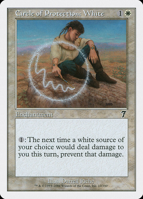 Circle of Protection: White (10) [Seventh Edition]