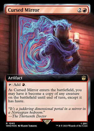 Cursed Mirror (1065) [Doctor Who] [Extended Art]