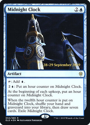 Midnight Clock (54s) [Throne of Eldraine Promos]