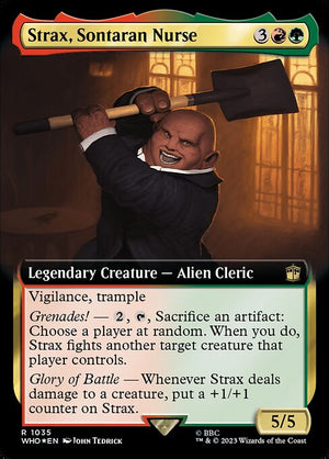 Strax, Sontaran Nurse (1035) [Doctor Who] [Extended Art]