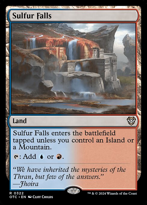 Sulfur Falls (322) [Outlaws of Thunder Junction Commander]