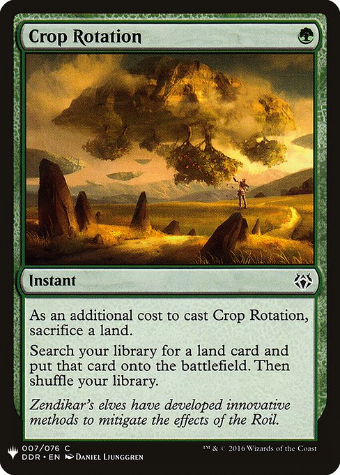 Crop Rotation (DDR-7) [The List]