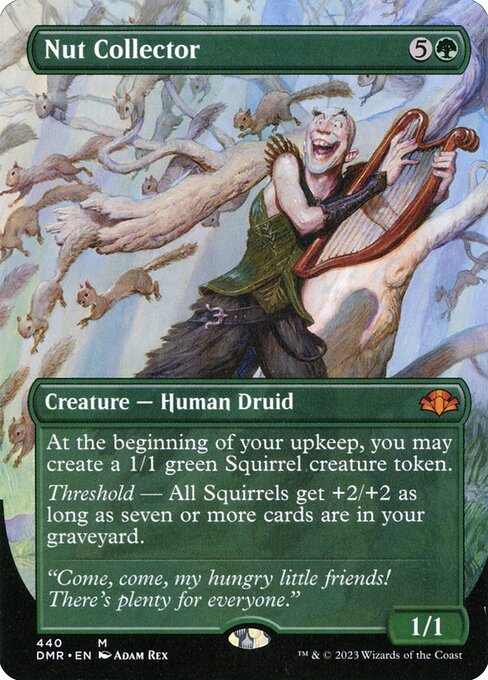 Nut Collector (440) [Dominaria Remastered] [Borderless]
