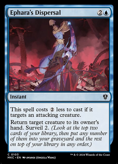Ephara's Dispersal (103) [Murders at Karlov Manor Commander]