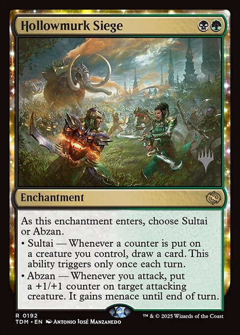 Hollowmurk Siege (192p) [Tarkir: Dragonstorm Promos]