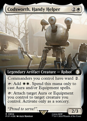 Codsworth, Handy Helper (894) [Fallout] [Extended Art]